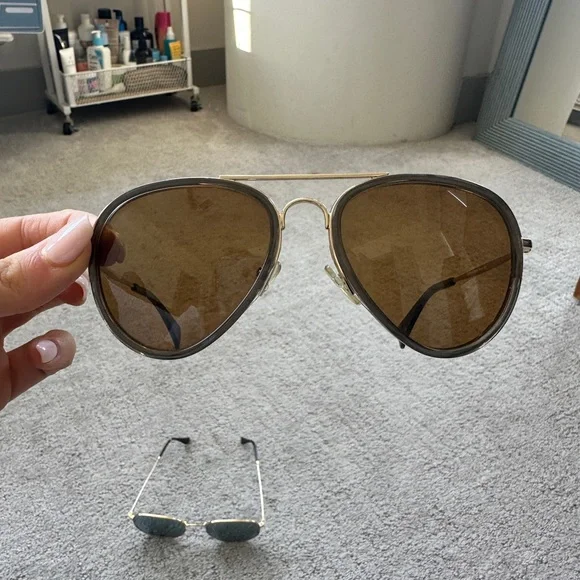 Celine Aviator Sunglasses. CL 41032/S. CELINE EYEWEAR Aviator-style acetate sunglasses | NET-A-PORTER main image 3